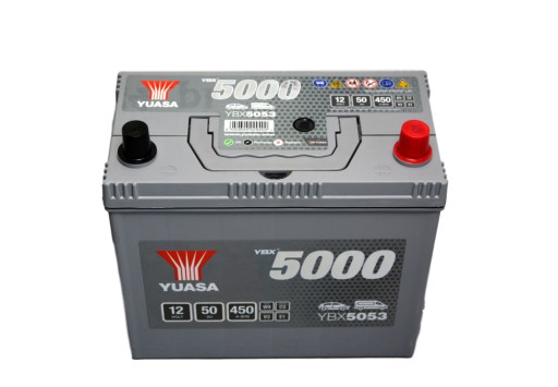 Yuasa YBX5053 12V 50AH 450A 48ah - 3