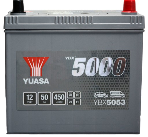 Yuasa YBX5053 12V 50AH 450A 48ah - 1