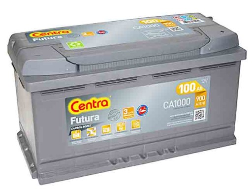 CENTRA FUTURA CA1000 100Ah 900A - 1