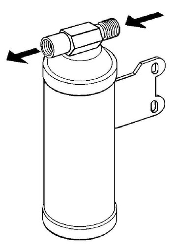 Осушитель кондиционера для RENAULT SAFRANE и 2.2 2.5 - 2