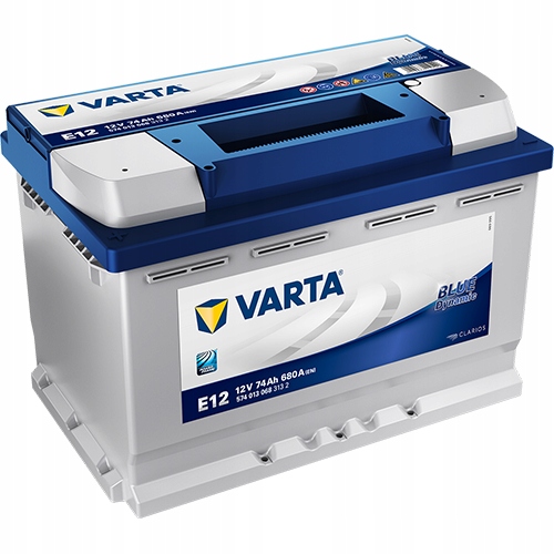 Акумулятор Varta BLUE 12V 74Ah 680a E12 L + Сілезія - 1