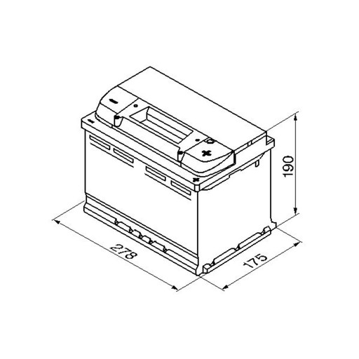 Акумулятор BOSCH S5 77ah 780a P+ - 9