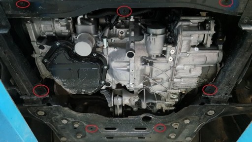 Сталевий захист двигуна Renault Megane IV 2016-2023 - 4