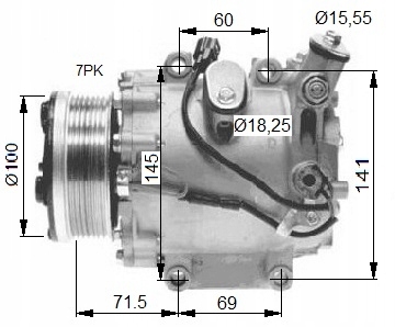 Kompresor klimatyzacji NRF 32491 - 2