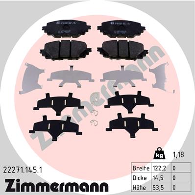 Tarcze Klocki ZIMMERMANN SPORT P+T MAZDA MX-5 IV - 3