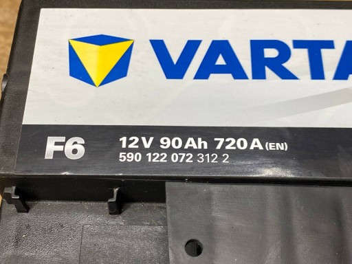 Акумулятор Varta 12V 90AH 720A 5901220723122 - 3