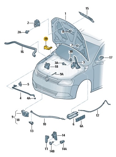 Шумоізоляція підкладки VW Jetta ліва - 2