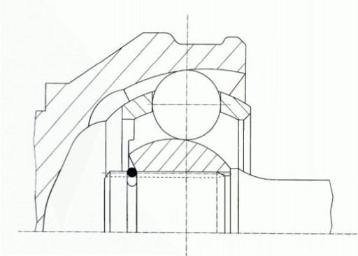 LOBRO зовнішній шарнір AUDI A3 8P 8v SEAT ALTEA - 9