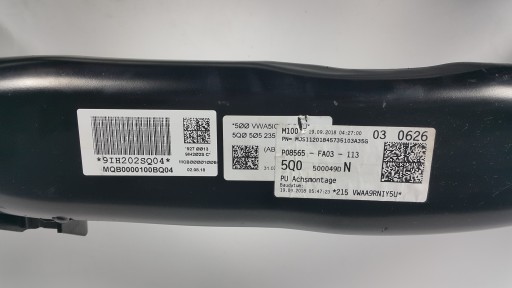 ЗАДНЯЯ ПОДВЕСКА НОВЫЙ VW 5Q0500049D 5Q0505235 КОМПЛ - 3