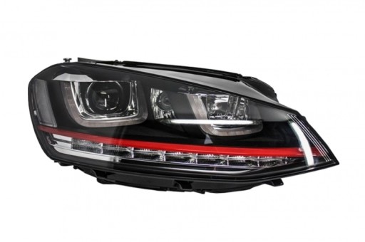 3D світлодіодні фари DRL для VW Golf 7 VII 12-17 R20 - 4