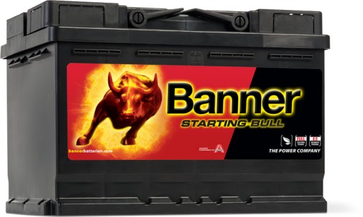 BANNER - AKUMULATOR 72AH/650A P+ STARTING BULL - 2