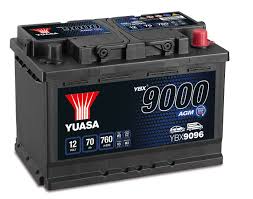 YUASA AGM 9000 70Ah 760A - 1