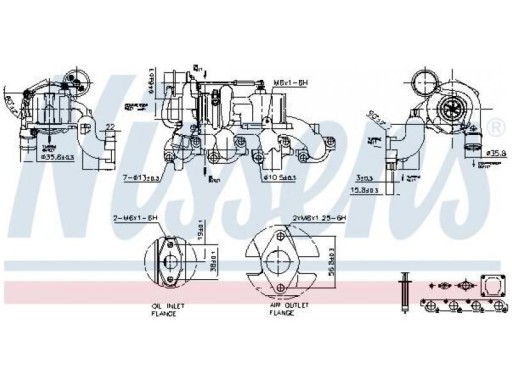 TURBOSPRĘŻARKA FORD MONDEO III MK3 2.0 2.2 00-07 - 2