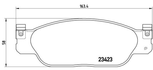 BREMBO TARCZE+KLOCKI PRZÓD JAGUAR S-TYPE 300MM - 4