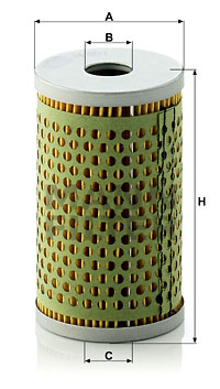 Масляный фильтр MANN-FILTER H601 - 2