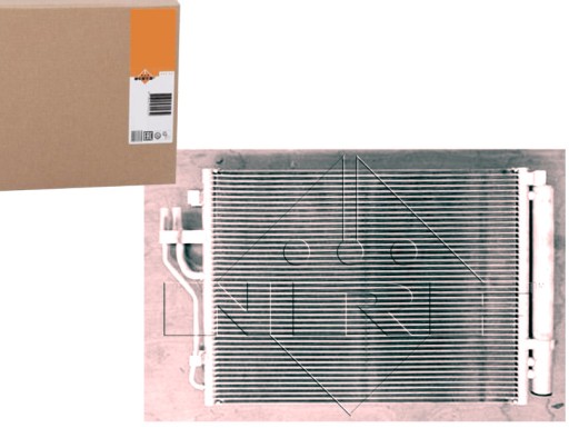 Радіатор кондиціонера з осушувачем HYUNDAI iX35 0 - 8