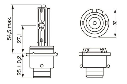 ŻARÓWKA 1 987 302 904 BOSCH ALFA ROMEO AUDI 147 A3 - 2