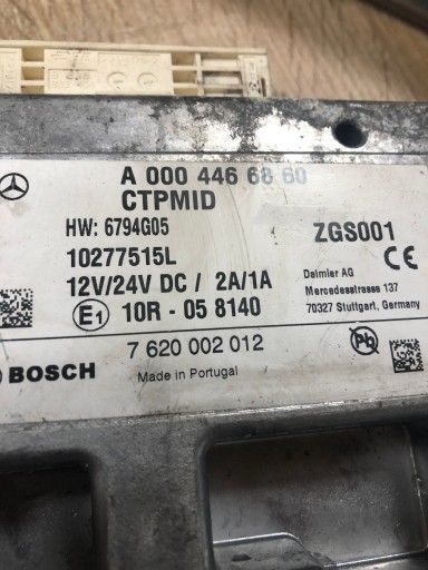 MODUŁ CTPMID MERCEDES ACTROS 0004466860 - 2