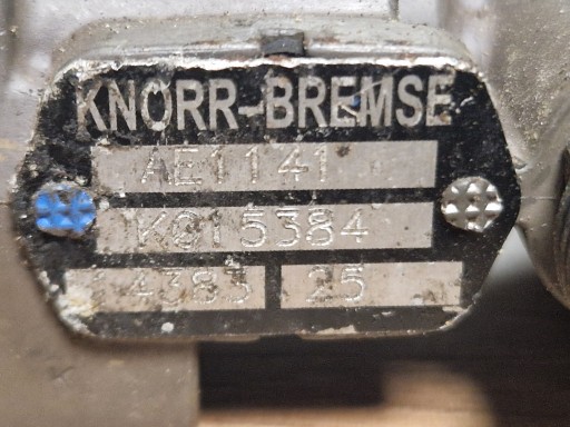 Навантажувальний клапан підйому осі KNORR K014977 K015384 - 4