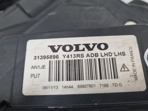 Volvo V60 S60 II LIFT передня лампа ліва передня ксенонова 31395896 - 2