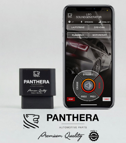 Активный выхлоп Panthera CUBE 5.0 (V6 V8 V12 Sound) - 5