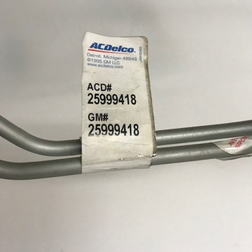 ACDELCO 25999418 НОВІ ТРУБКИ ОХОЛОДЖЕННЯ МАСЛА SB - 4