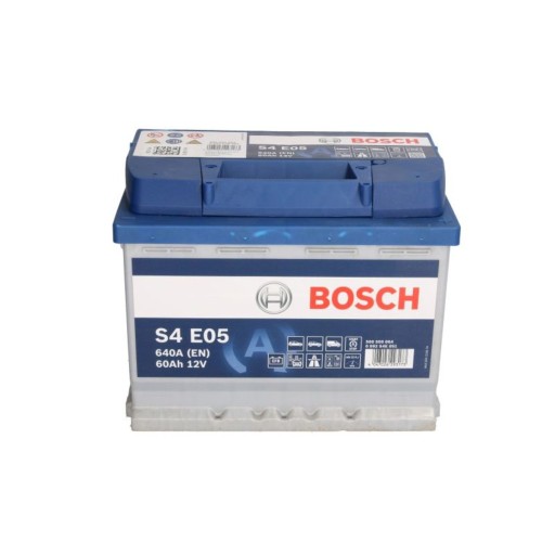 Акумулятор BOSCH S4 EFB 60Ah 640A P+ - 5