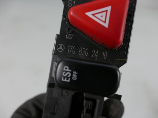 MERCEDES R170 LIFT панель кнопок аварійного підігріву ESP - 4