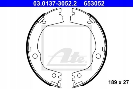 ГАЛЬМІВНА КОЛОДКА. KIA SORENTO 10-12 (РЕЦ /АТЕ/ - 2