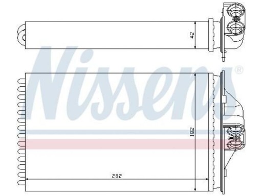 NAGRZEWNICA CHRYSLER VOYAGER IV 3.0 99-00 - 2