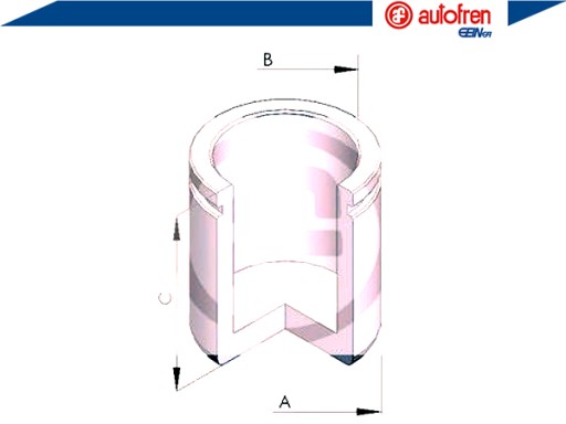 Поршень зажима CITROEN JUMPER 2.0 bivalent (244 - 2