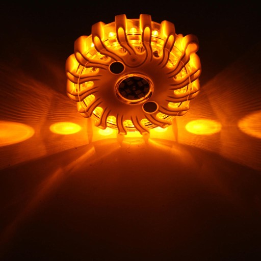 Світлодіодна сигнальна лампа для автомобіля жовтий - 4