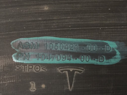 TESLA X ЗАДНІЙ БАМПЕР 1050421-00-D - 9