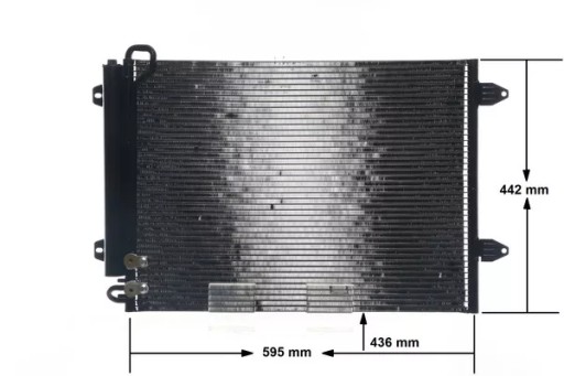 AC 666 000S / BET КОНДЕНСАТОР КОНДИЦІОНЕРА VW PASSAT - 2