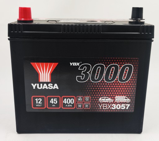 Akumulator Yuasa YBX 3057 12V 45Ah 400A L+ Honda - 4