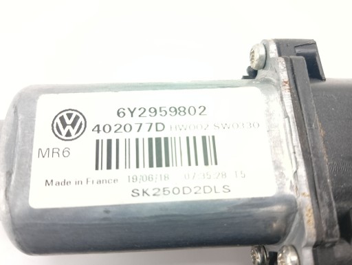 МОДУЛЬ СКЛОПІДІЙМАЧА ЛІВИЙ ПЕРЕДНІЙ SKODA FABIA II VW POLO IV 6Y2959802 - 4