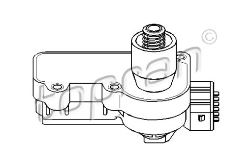 Регулятор холостого ходу TOPRAN для SEAT INCA 1.6 і - 2