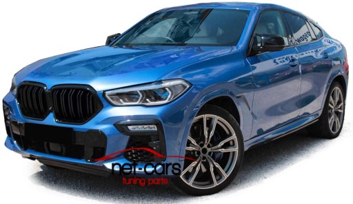 Гриль нирки BMW X6 G06 19-м пакет X6M блиск b - 10