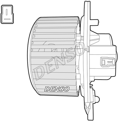 DENSO WENTYLATOR WNĘTRZA DEA12004 - 2