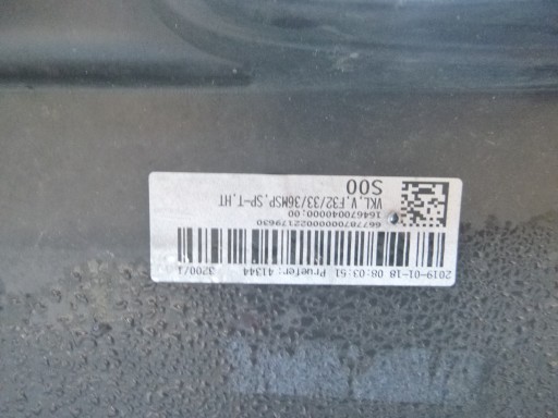 Передній бампер BMW 4 F32 F33 F36 M-пакет 51118054502 чорний 8PDC ORG - 12