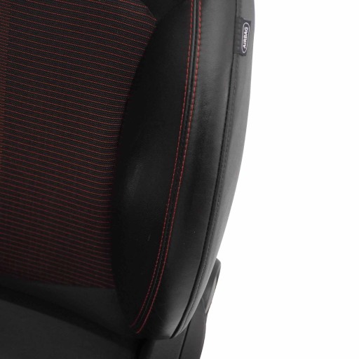 Mini R60 Спортивне Крісло Ліва Половина Шкіра Pure Red - 6