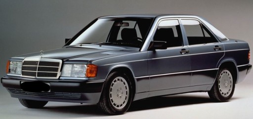 Правий поріг в комплекті MERCEDES W124 84-твердий - 2