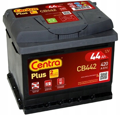 Akumulator Centra Plus CB442 44Ah 420A P+ - 1