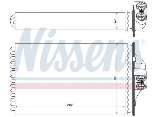 NAGRZEWNICA CHRYSLER VOYAGER III 2.4-3.8 95-01 - 2