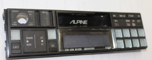 Alpine 7270 m передня панель-vintage caraudio japan - 5