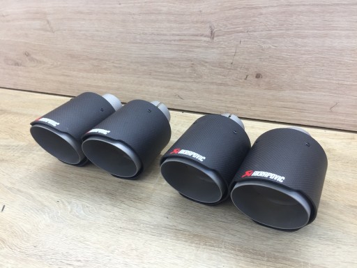 НАКОНЕЧНИКИ ГЛУШИТЕЛЯ ВЫХЛОПНЫХ ГАЗОВ AKRAPOVIC TOYOTA SUBARU - 2