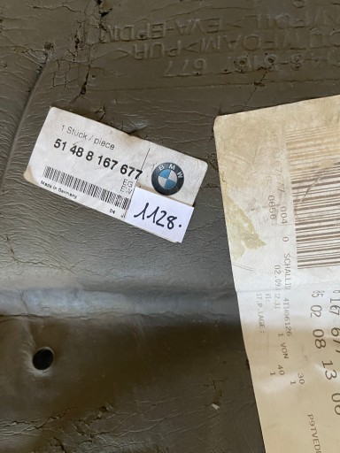 Wygłuszenie nadkola tył BMW E39 LEWY TYŁ ORYGINAŁ - 2