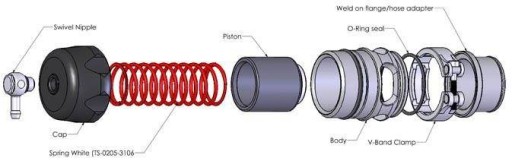 Blow Off Turbosmart Vee Port Pro 38mm - 2