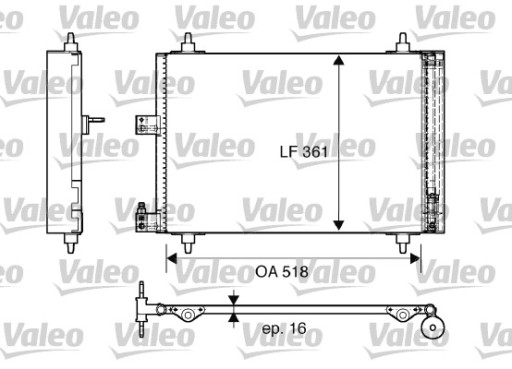 VALEO 817667 SKRAPLACZ PEUGEOT 607 - 2