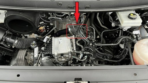 Воздухозаборник локоть шланг для VW T6 VI 2.0 TDI - 3